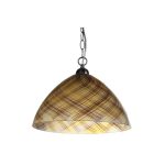 Φωτιστικό Οροφής Μονόφωτο με Ντουί E27 σε Καφέ Χρώμα Homeplus 07.04.0567