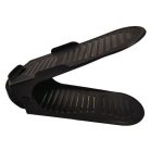 Πλαστική Θήκη Αποθήκευσης για Παπούτσια σε Μαύρο Χρώμα 1τμχ Homeplus 07.16.0094