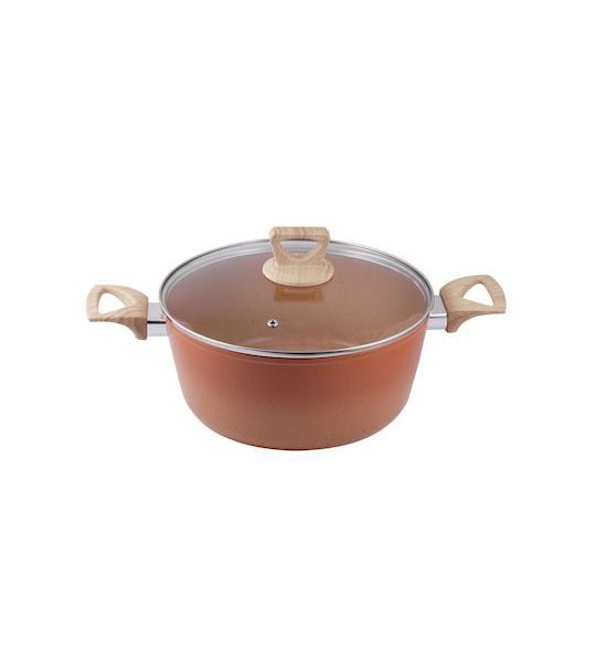 Βαθιά Κατσαρόλα από Αλουμίνιο 22cm TnS 03-950-3671