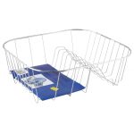 Πιατοθήκη γούρνας νεροχύτη χρωμίου 33x30εκ Sidirela Ε-0179