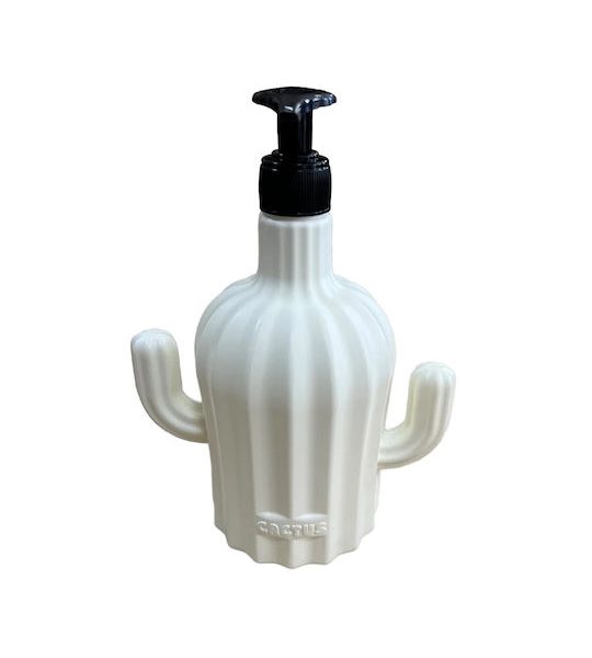 Dispenser - Σαπουνοθήκη Ατλία Κάκτος Πλαστικό Λευκό 1000ml TnS 32-800-1700