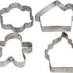 Σετ 4τμχ Κουπάτ - Τσέρκια Ζαχαροπλαστικής Ανοξείδωτα 4 σχέδια TnS 03-950-3018