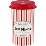 Βάζο Γενικής Χρήσης με Καπάκι Πλαστικό σε Κόκκινο Χρώμα 1000ml TnS 32-800-1536