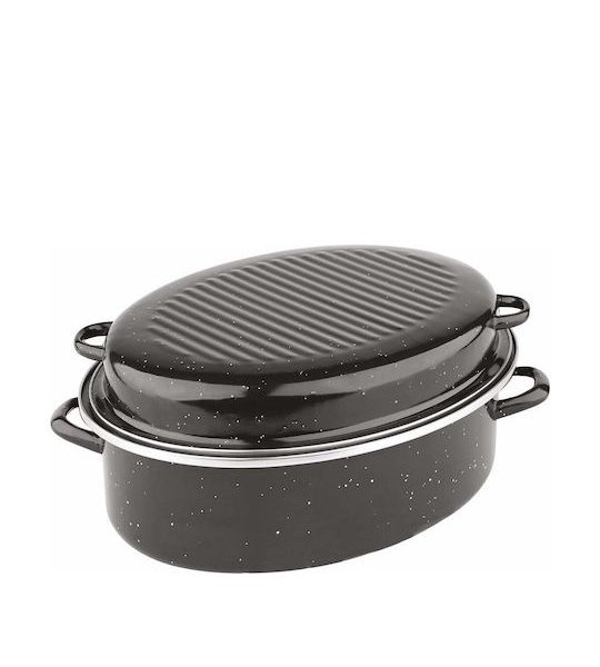 Γάστρα Οβάλ Premium από Αλουμίνιο 42x32cm Sidirela Ε-3123