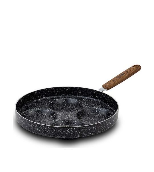 Τηγάνι για Pancake από Αλουμίνιο με Επίστρωση από Πέτρα 26cm Nava Nature 10-144-113