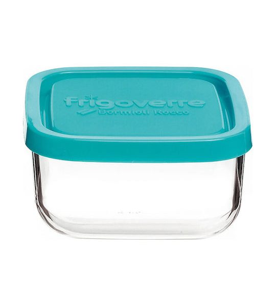 Δοχείο Φαγητού Γυάλινο με Μπλε Καπάκι 240ml Bormioli Rocco Classic Frigoverre 00.32059