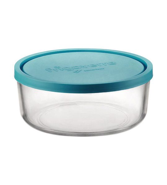 Δοχείο Φαγητού Γυάλινο με Μπλε Καπάκι 750ml Bormioli Rocco Classic Frigoverre 00.32041