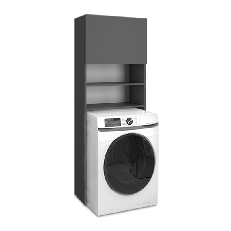 GP041-00352-0 Έπιπλο πλυντηρίου Ramsey Megapap χρώμα ανθρακί 65x27x190,6εκ. - Image 1
