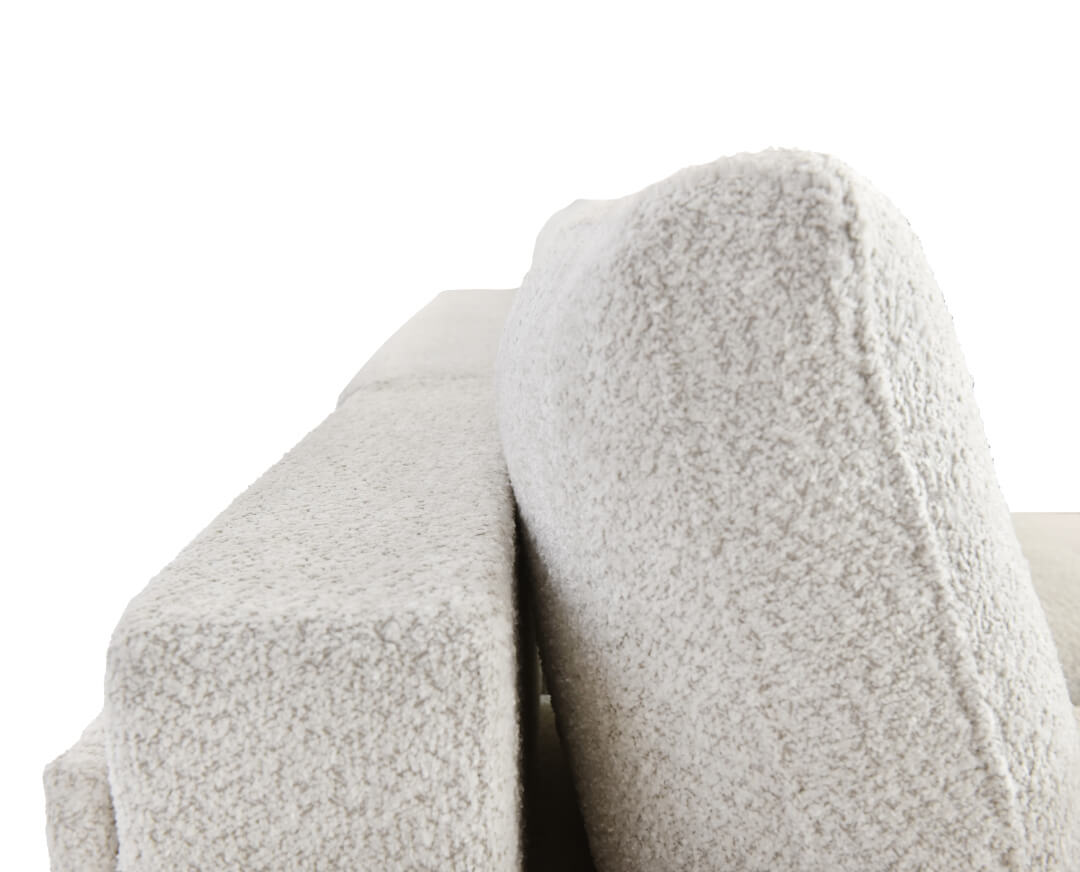 Noel-detalji-Bez-2 Γωνιακός Καναπές Αμφίδρομος με Κρεβάτι και Αποθηκευτικό Χώρο Noel Μπεζ 296x170x97 Matis MM3041603 - Image 9