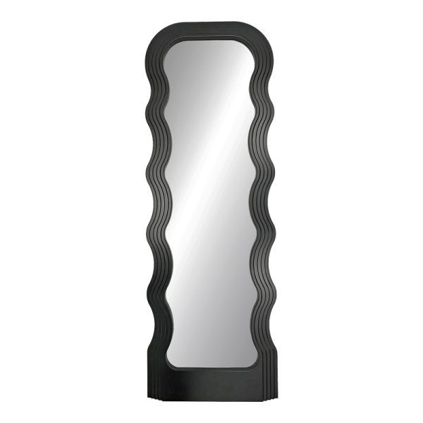 Καθρέπτης Spejo Inart μαύρο PP 50x2.8x147.5εκ